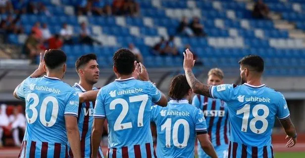 Trabzonspor hazırlık maçında Robotncki’yi 4-1 mağlup etti