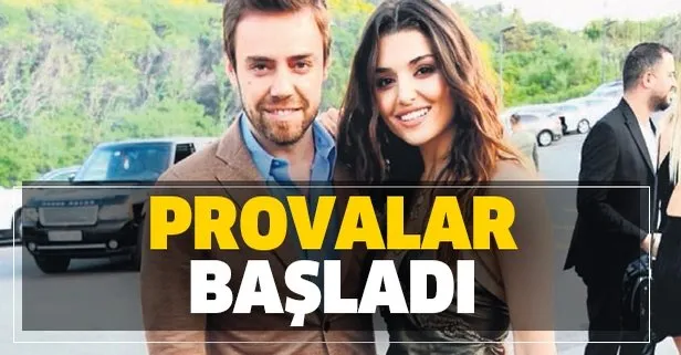 Hande Erçel ile Murat Dalkılıç evlilik provalarına başladı! Dalkılıç, Kaya Erçel ve Aylin Mava ile...
