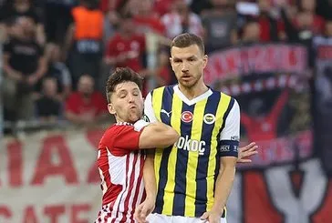 Fenerbahçe’de Edin Dzeko’dan Yunan taraftarlara Türk bayraklı cevap!