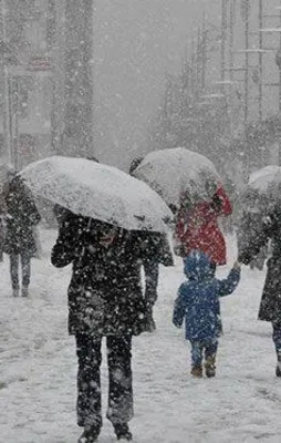 İstanbul'a kar geri geliyor