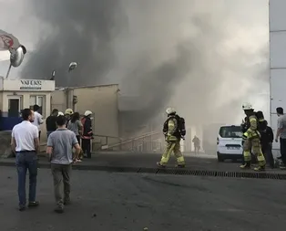 İstanbul’da korkutan yangın