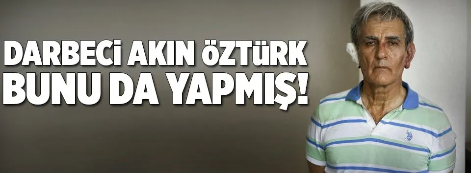 Cuntacı Öztürk bunu da yapmış