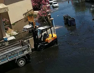 Çeşme’de skandal manzara