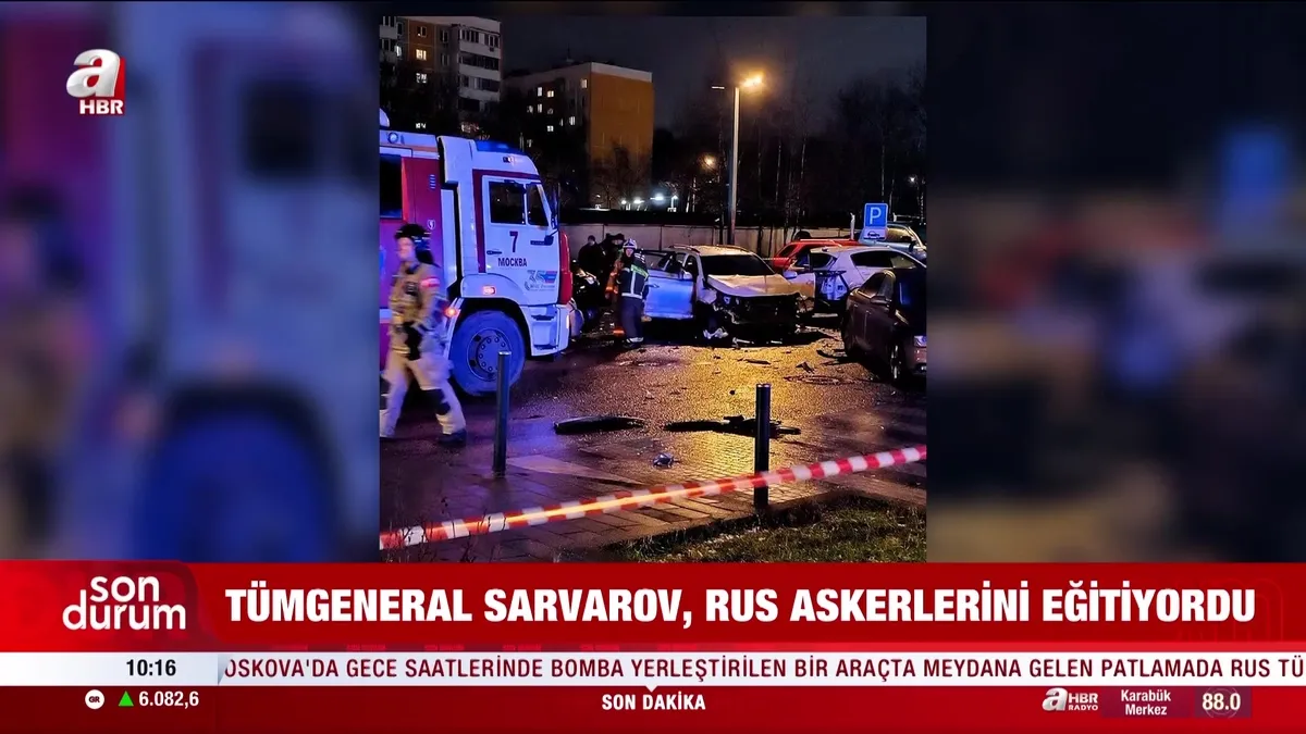 Rus tümgeneral araç patlamasında öldü