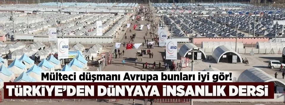 İnsanlığın ortak vicdanı: Türkiye