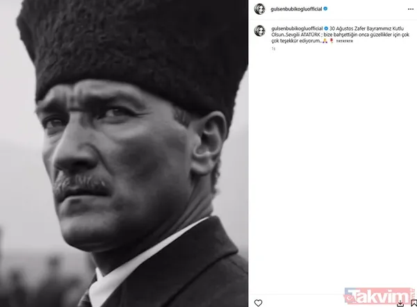 Ünlü isimlerden 30 Ağustos Zafer Bayramı’na özel paylaşımlar! Esra Erol, Müge Anlı, Seda Sayan... - 13