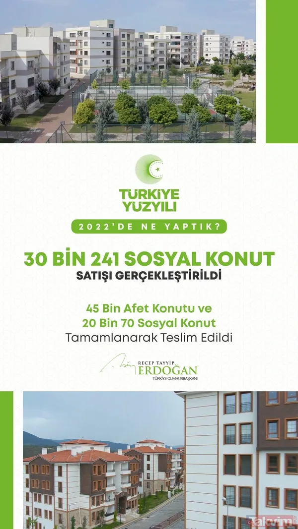 Başkan Erdoğan'dan yeni yıl mesajı! "Şimdi 2022'de ülkemize kazandırdıklarımızı milletimizle paylaşma vakti" İşte o projeler... - 6