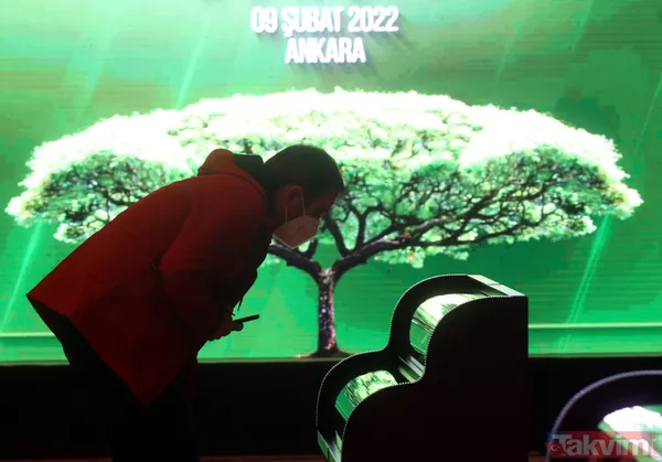 Başkan Recep Tayyip Erdoğan'ın sigarayla mücadele kapsamında topladığı sigara paketleri Cumhurbaşkanlığı Külliyesi'nde sergileniyor - 10