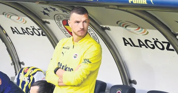 Derbide yedek kalan Edin Dzeko ile ilgili şok bir iddia ortaya atıldı