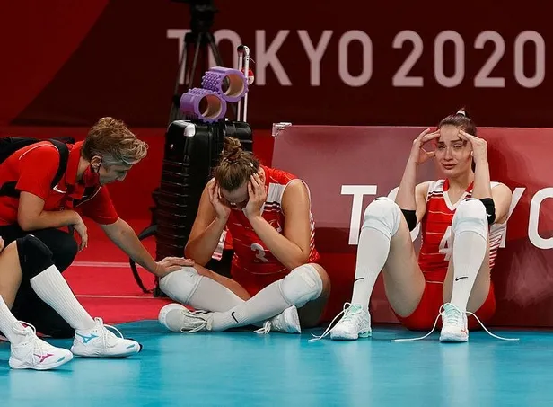 Filenin Sultanları Tokyo 2020'ye veda etti: Türkiye 2 - Güney Kore 3-4