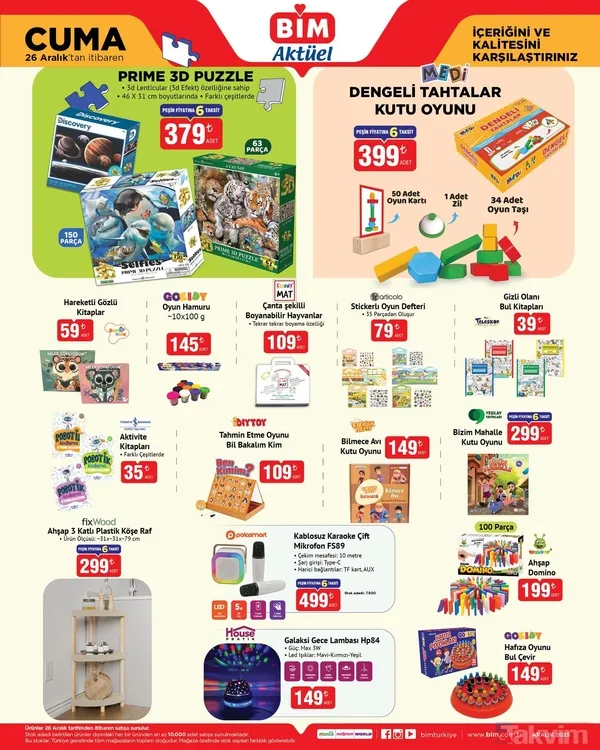 BİM 26-30 Aralık aktüel kataloğunu yayınladı! Dikiş makinesinden çeyiz ürünlerine kadar birçok ürün kampanyada - 10