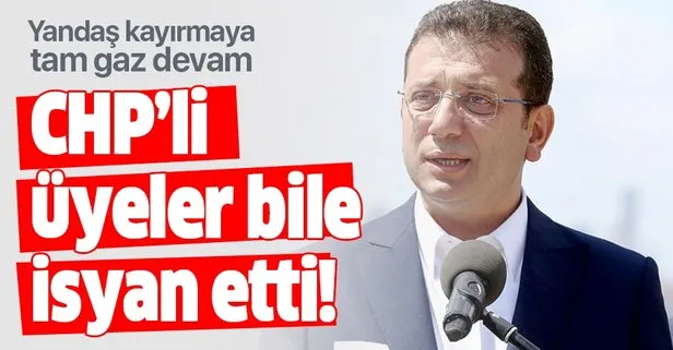 Imamoglu Partisinin Kararini Deldi Chp Li Uyeler Isyan Etti Takvim