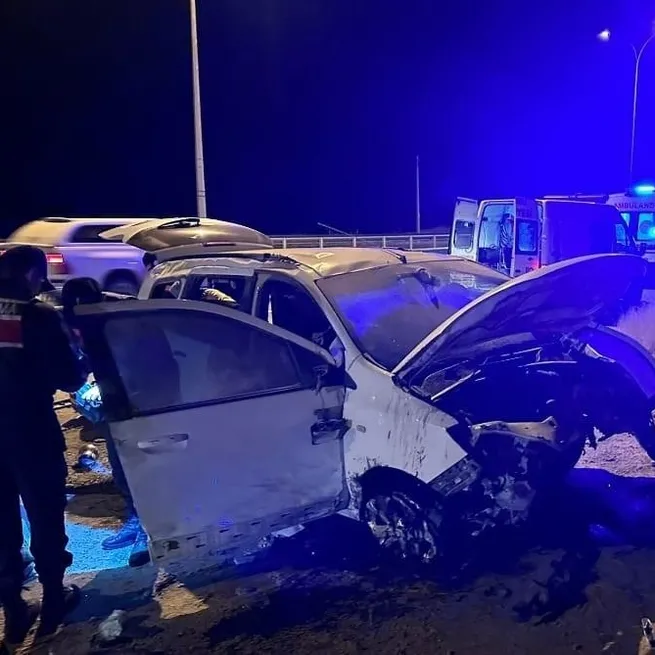 Kütahya’da feci kaza!
