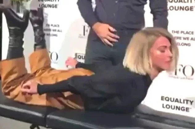 ABD'li oyuncu Julianne Hough'un John Amaral terapisindeki tüyler ürpertici görüntüleri sosyal medyayı salladı