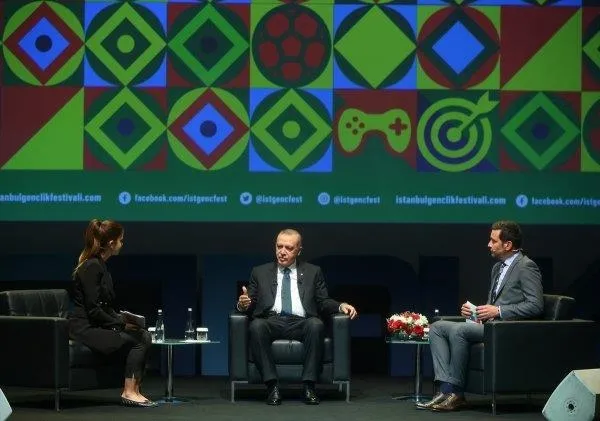 Erdoğan "İstanbul Gençlik Festivali Gençler ile Buluşma" programında konuştu-1