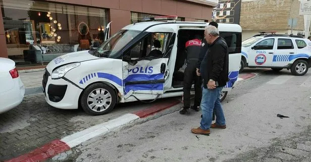 Bursa’daki trafik kazası! 2’si polis 3 kişi yaralandı