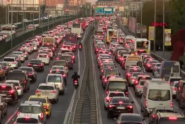 İstanbul’da Cuma trafiği!