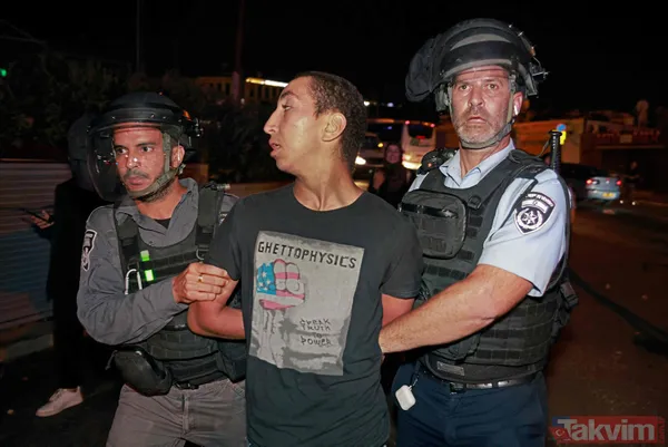 Kudüs'te İsrail terörü! Masumlara saldırdı zalimlikte sınır tanımadı - 23