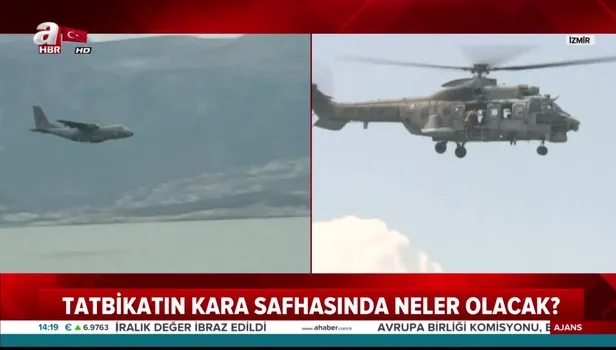 İzmir Menemen'de nefes kesen tatbikat