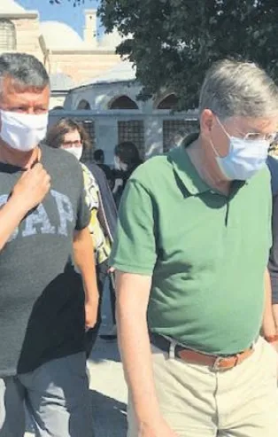 ABD Büyükelçisi David Satterfield Ayasofya Camii'ni ziyaret etti