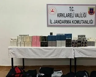 Lüks yatla kaçakçılığa jandarma baskını