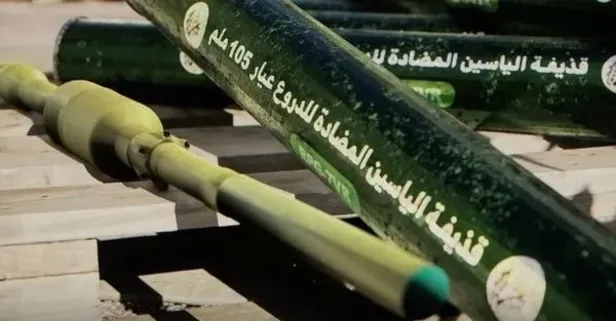 Hamas katil İsrail'i Gazze'de nasıl pusuya düşürüldü? Dikkat çeken kırmızı üçgen ve Yasin-105 detayı