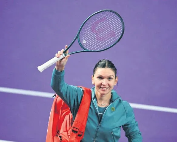 Halep’ten kortlara veda