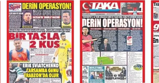 Trabzon yerel medyası hakem hatalarını ele aldı! Derin operasyon