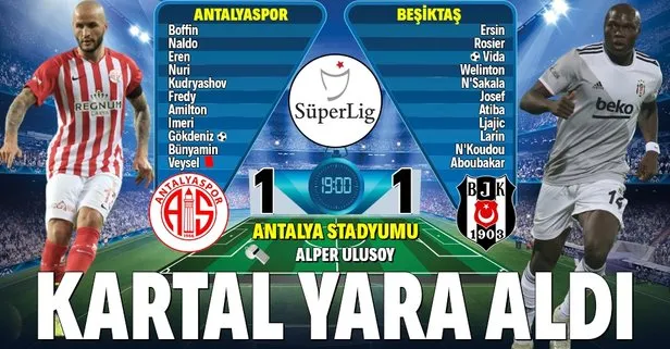 Antalyaspor 1-1 Beşiktaş | MAÇ SONUCU