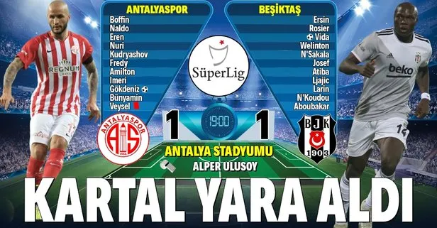 Kartal yara aldı