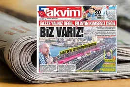 2025'e damga vuran manşetlerle TAKVİM 31 yaşında!