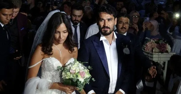 Manchester City’nin yıldızı İlkay Gündoğan Balıkesir’deki köyünde Sara Arfaoui ile evlendi