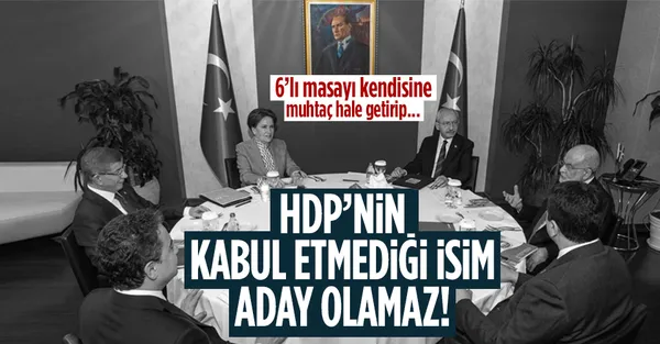 Hürriyet gazetesi yazarı Nedim Şener'den flaş 6'lı masa yorumu: HDPKK'nın kabul etmeyeceği isim aday olamaz-1