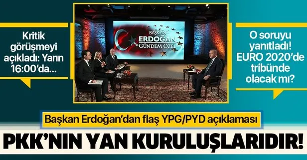 Başkan Erdoğan’dan A Haber, ATV ortak canlı yayınında önemli açıklamalar