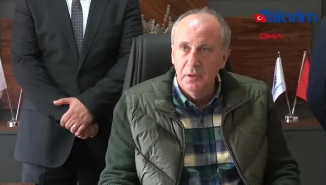 Muharrem İnce'den muhalefete tepki