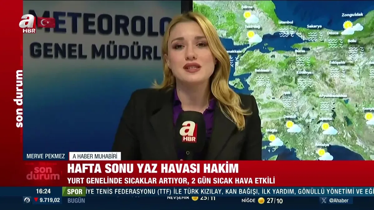 Hafta sonu hava nasıl olacak?