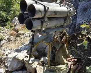 Çukurca’da teröristlere ait ÇNRA ele geçirildi