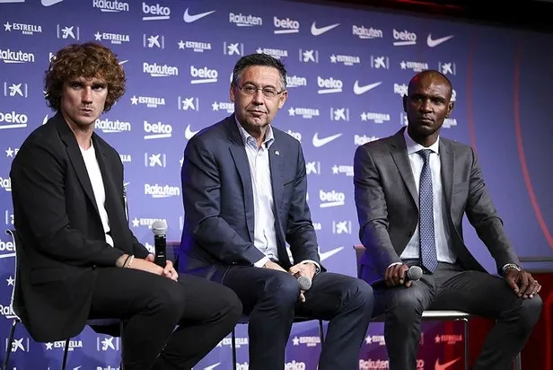 İspanyol devi Barcelona, Griezmann'ı tanıttı-1