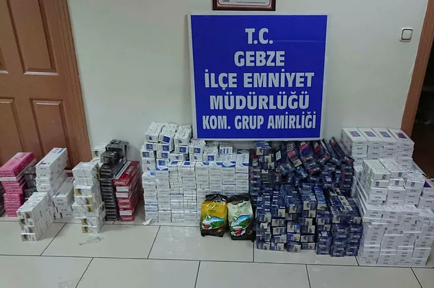 Kocaeli'de kaçak sigara operasyonu!