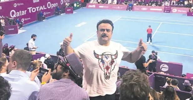 Serttaş kortta!