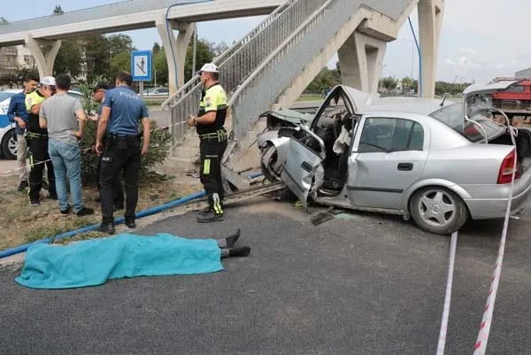 Son dakika... Samsun'da kaza yerinde acı tesadüf-4