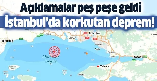 Son dakika: İstanbul’da korkutan deprem! 11 Ocak AFAD son depremler