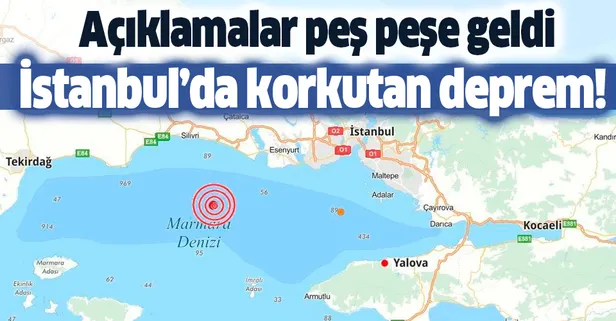 Son dakika: İstanbul'da korkutan deprem! 11 Ocak AFAD son depremler