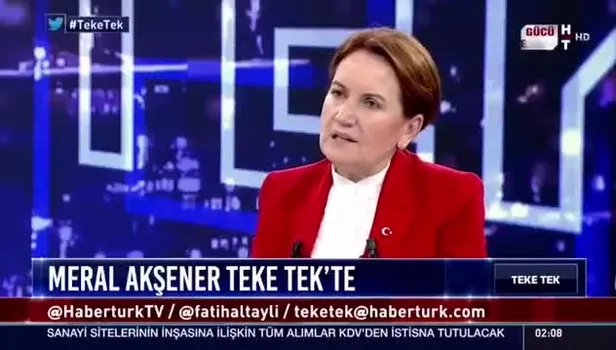 Akşener'den Gül itirafı!