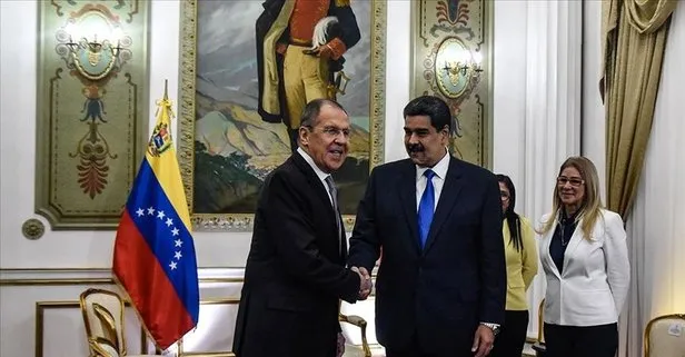 Venezuela Devlet Başkanı Maduro, Lavrov ile görüştü
