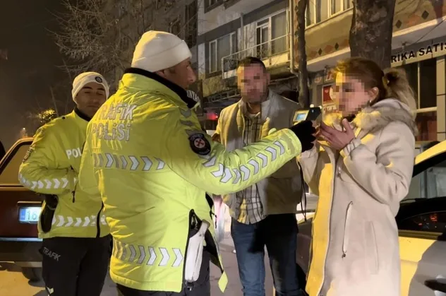 Alkol testini reddeden sürücüden tuhaf sözler: Ben bilmiyorum üflemeyi!