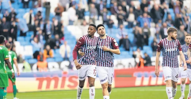 Trabzon ilki yaşıyor! Ligde üst üste 4. galibiyet