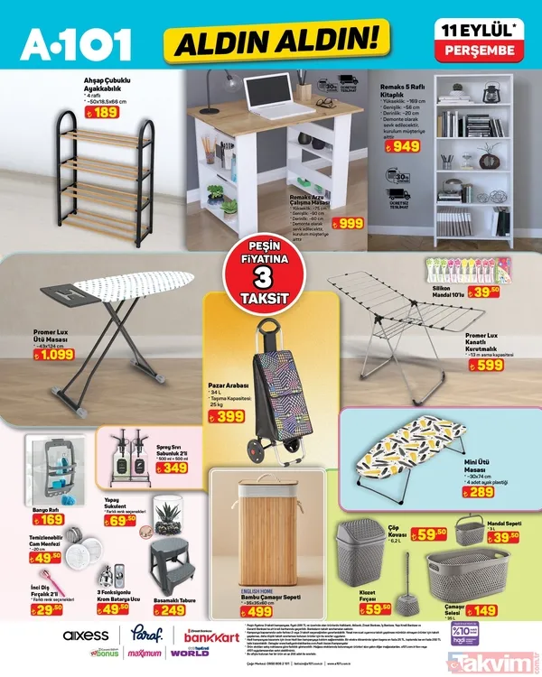 A101 Aktüel 11 Eylül fırsatları! Çeyiz ürünleri, buzdolabı, televizyon, kahve makinesi ve mutfak aletlerinde dev kampanya... - 6