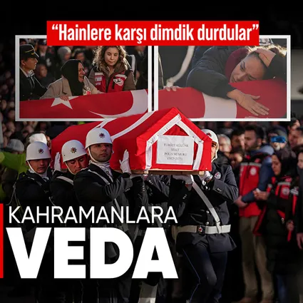 Şehitlere veda: Yalova'da tören düzenlendi