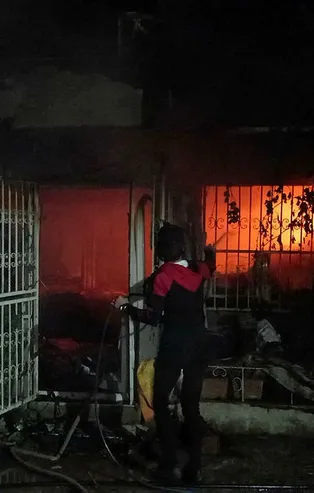 Bursa'nın Gemlik ilçesinde korkutan yangın